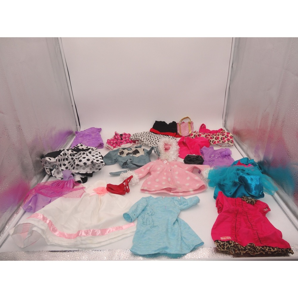 Our Generation Doll Clothes and Accessories Mixed Lot 3 Purses 18 Inch Dolls